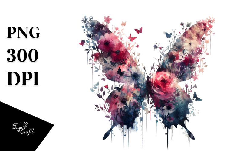 Butterfly Silhouettes Image 2