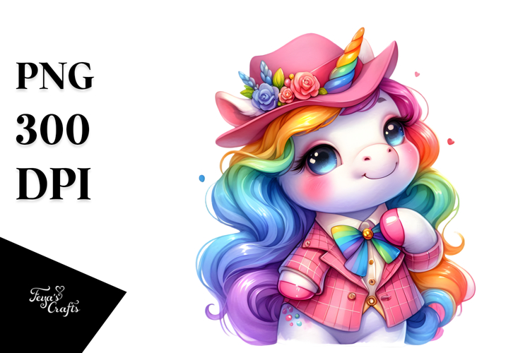 Unicorn Clipart Image 11