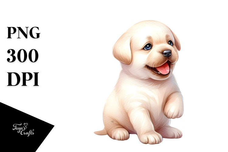 Labrador Clipart Image 11