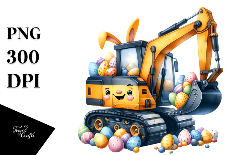 Excavator Clipart Image 14