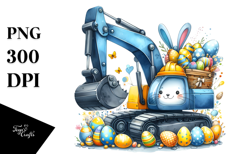 Excavator Clipart Image 13