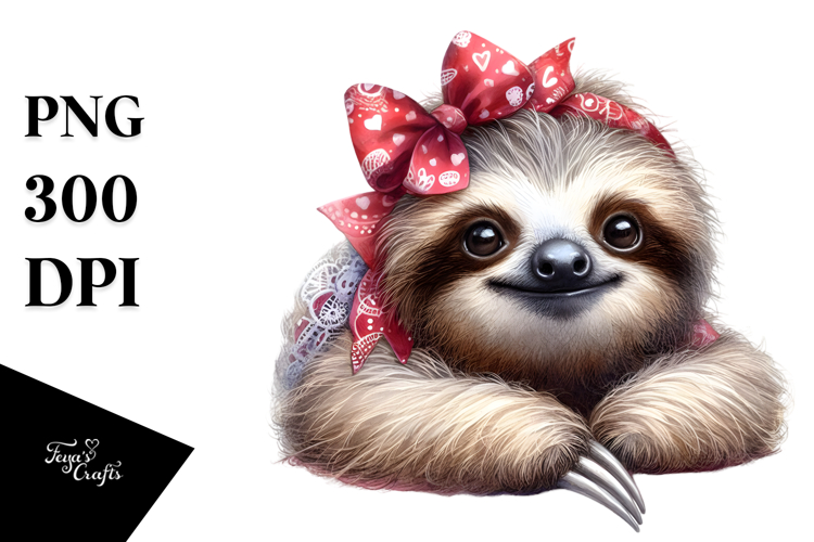 Sloth Clipart Image 11