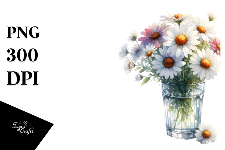 Daisy Flower Clipart Image 4