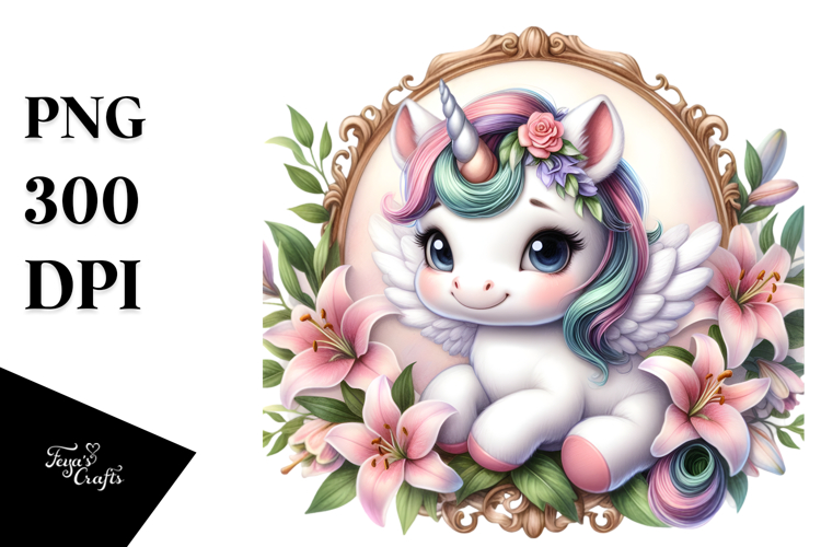 Unicorn Clipart Image 19