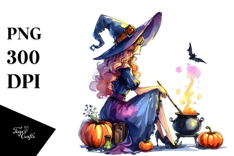 Witch Clipart Image 4