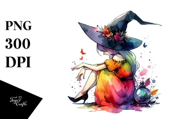 Witch Clipart Image 3