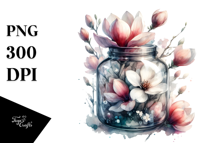 Magnolia Clipart Image 9