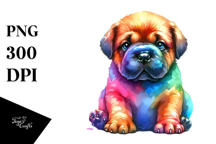 Expressive Mastiff PNG