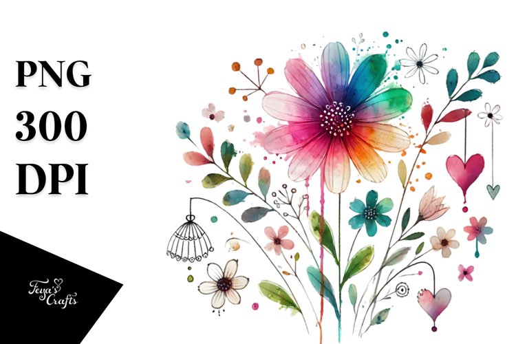 Simple Flower Clipart Image 22
