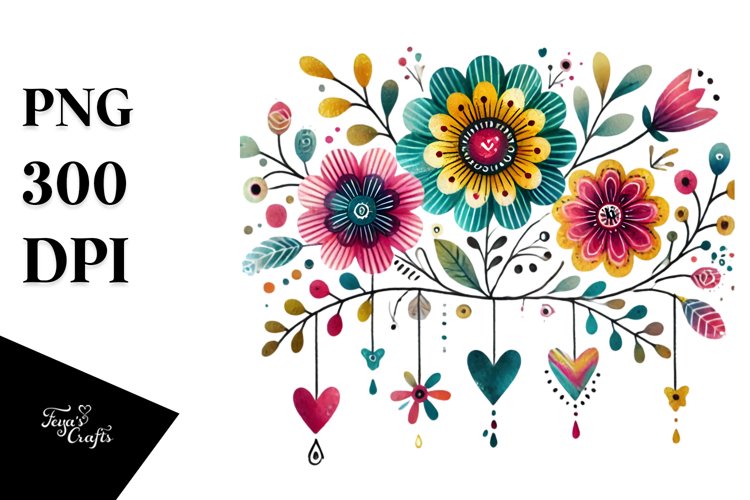 Simple Flower Clipart Image 19