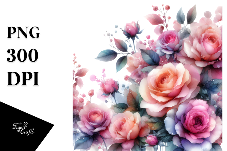 Roses Clipart Image 9