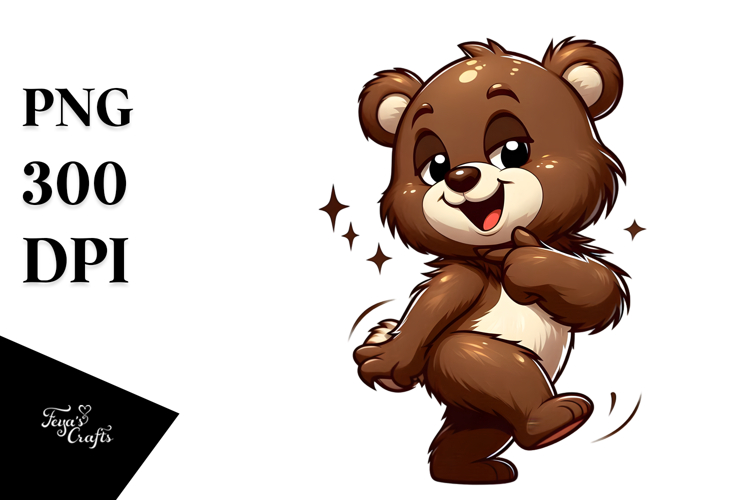 Bear Cartoon Image 6