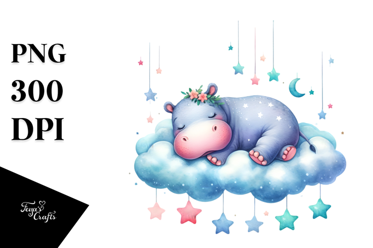 Hippo Clipart Image 2