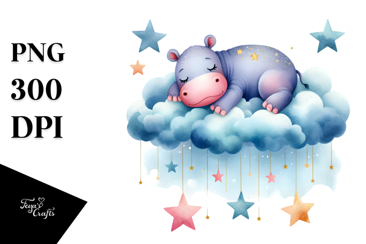 Hippo Clipart Image 24