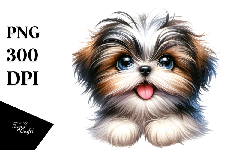 Shih Tzu Clipart Image 15