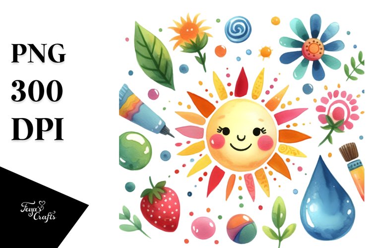 Simple Flower Clipart Image 17
