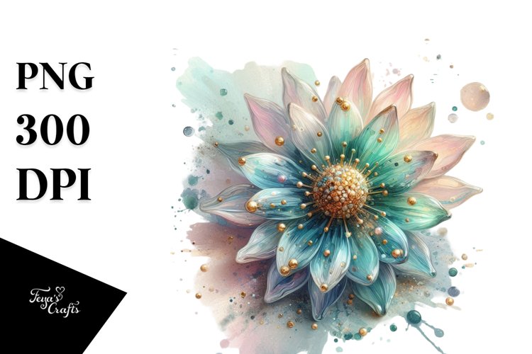 Watercolor Sunflower Clipart