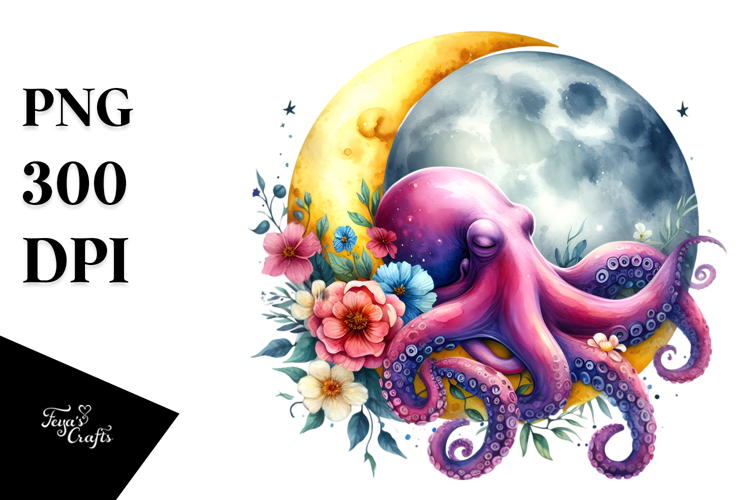 Octopus Clipart Image 24