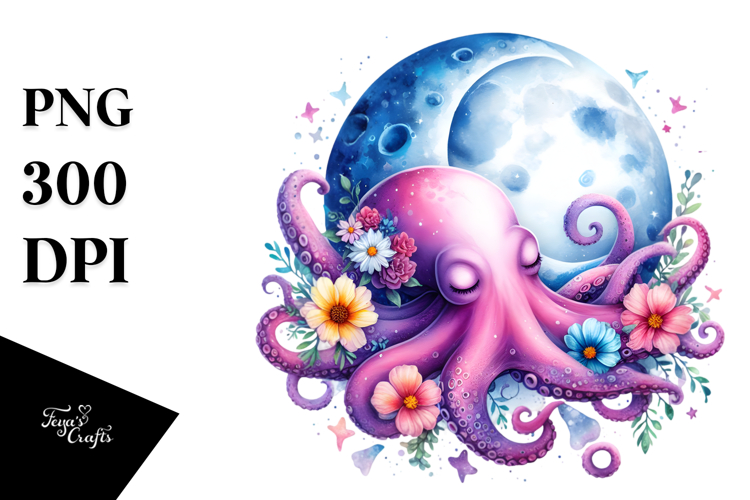 Octopus Clipart Image 23
