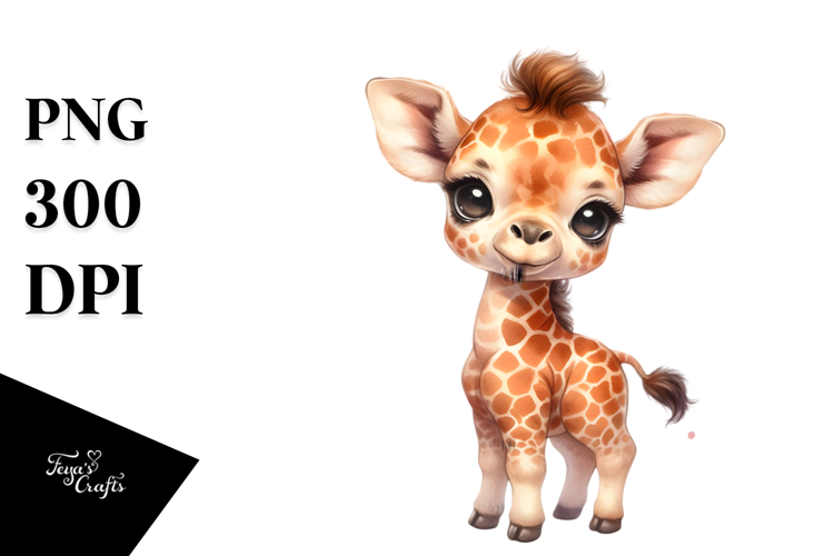 Giraffe Clipart Image 2