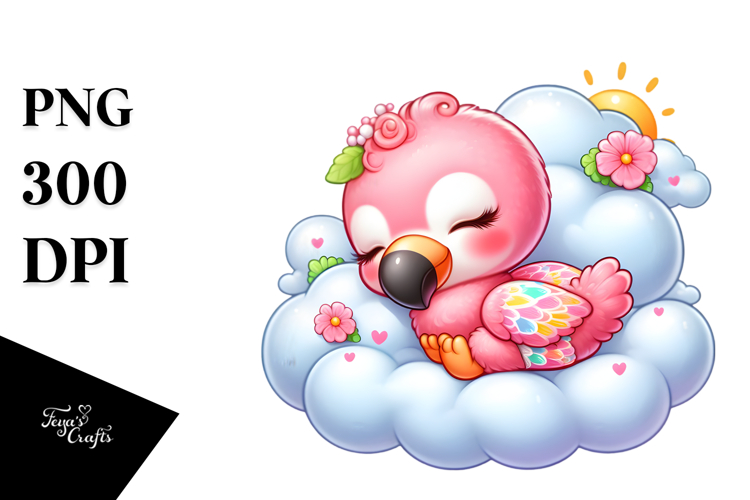 Flamingo Clipart Image 2