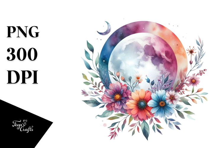 Flower Sticker Png Image 6
