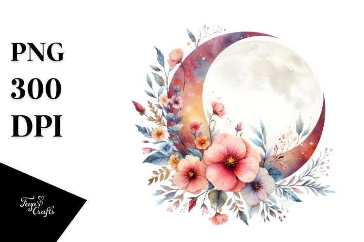 Flower Sticker Png Image 5