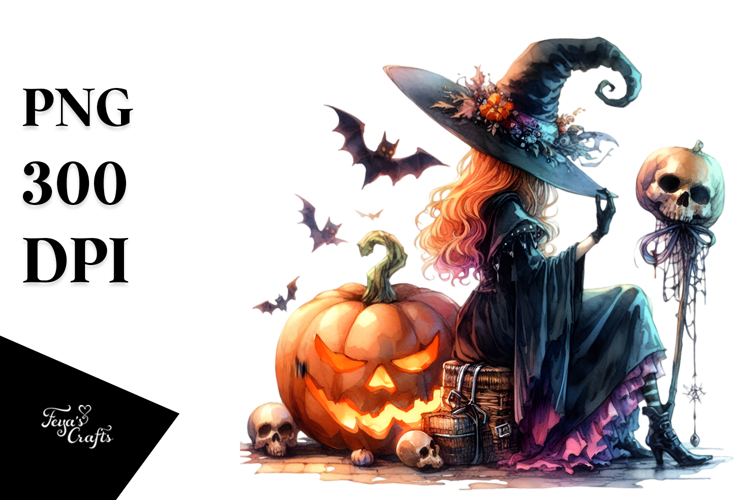 Witch Clipart Image 8