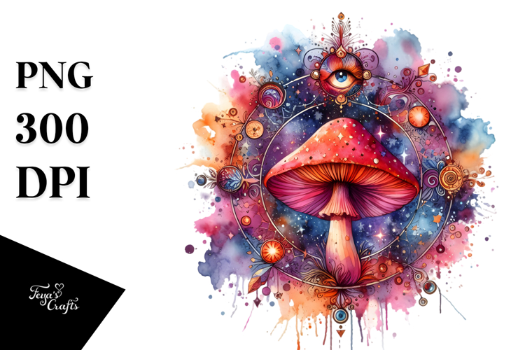 Mushroom Clipart Image 10