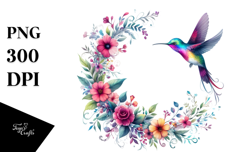Hummingbird Clipart Image 16
