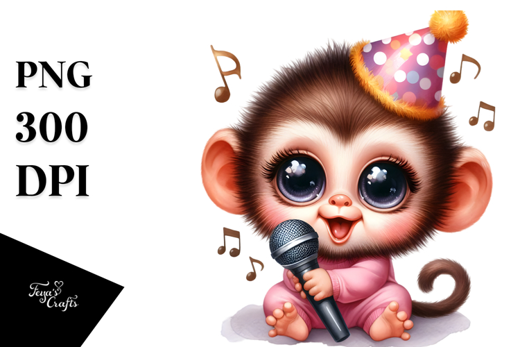 Monkey Clipart Image 15