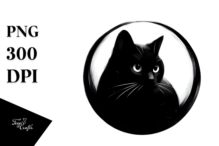 Black Cat Png Image 4