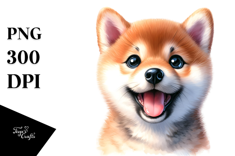 Happy Shiba Inu PNG