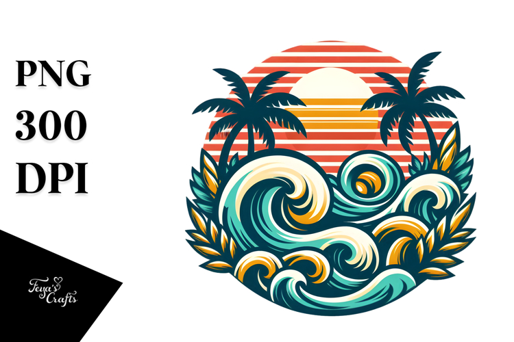 Waves Clipart Image 22