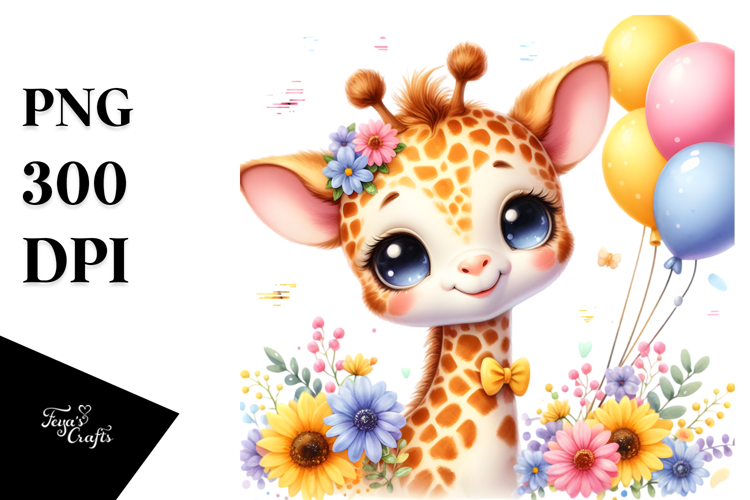 Giraffe Clipart Image 20