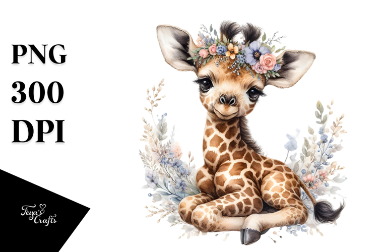 Giraffe Clipart Image 3