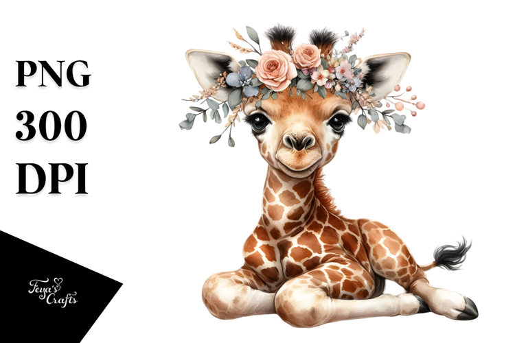 Giraffe Clipart Image 4