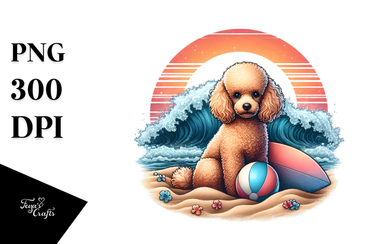 Poodle Clipart Image 6