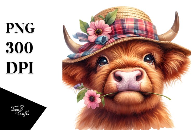 Highland Cow Clipart Image 8