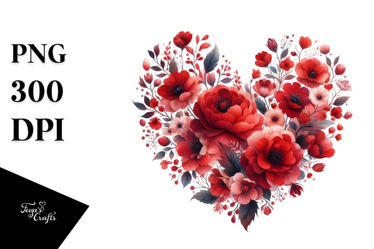 Red Heart Png Image 19