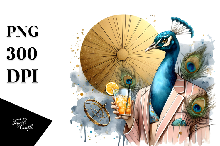 Peacock Clipart Image 3