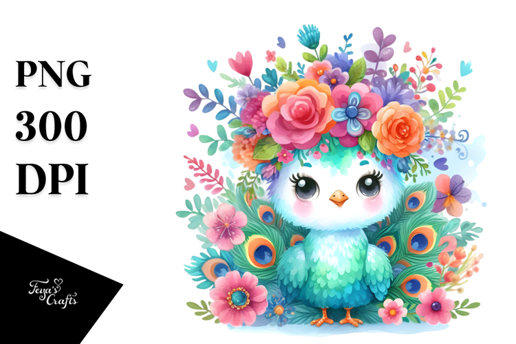 Peacock Clipart Image 23