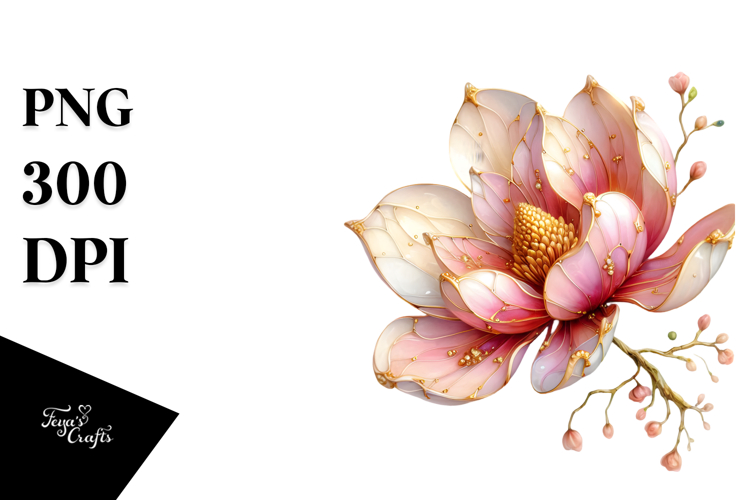 Magnolia Clipart Image 24