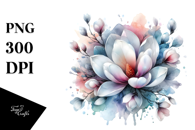 Magnolia Clipart Image 15