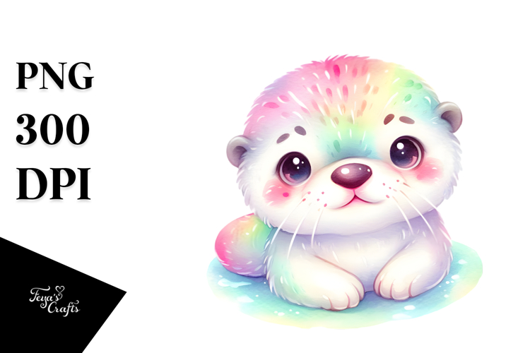 Otter Clipart Image 16