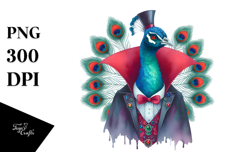 Peacock Clipart Image 2