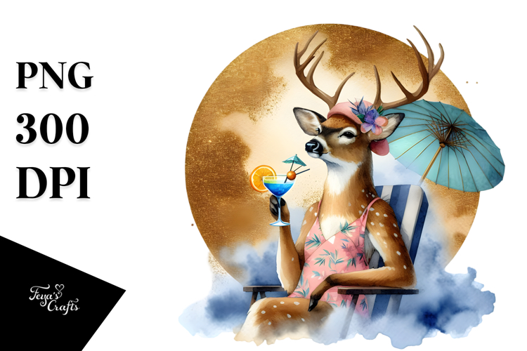Deer Clipart Image 24