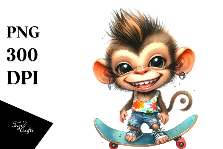Monkey Clipart Image 16