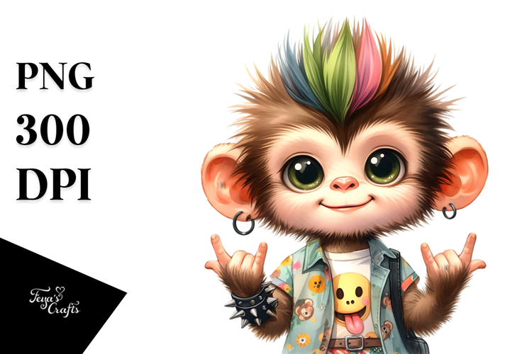 Monkey Clipart Image 15