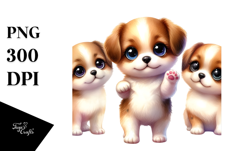 Puppy Clipart Image 9